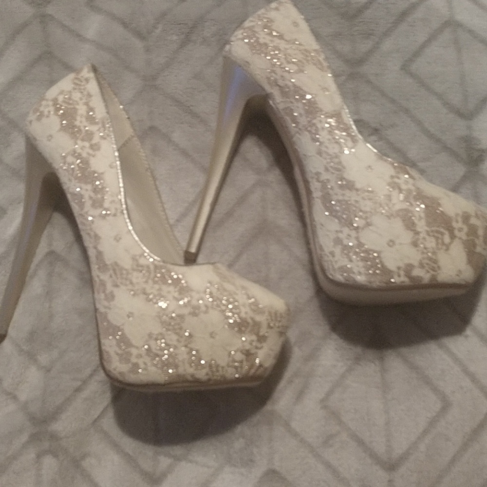 Wedding high heels
